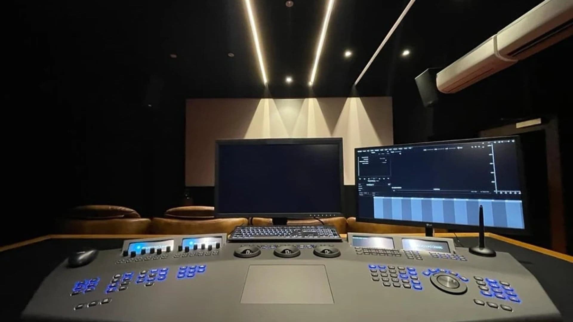 FilmLight Baselight colour grading suite at Trisha Studios Mumbai