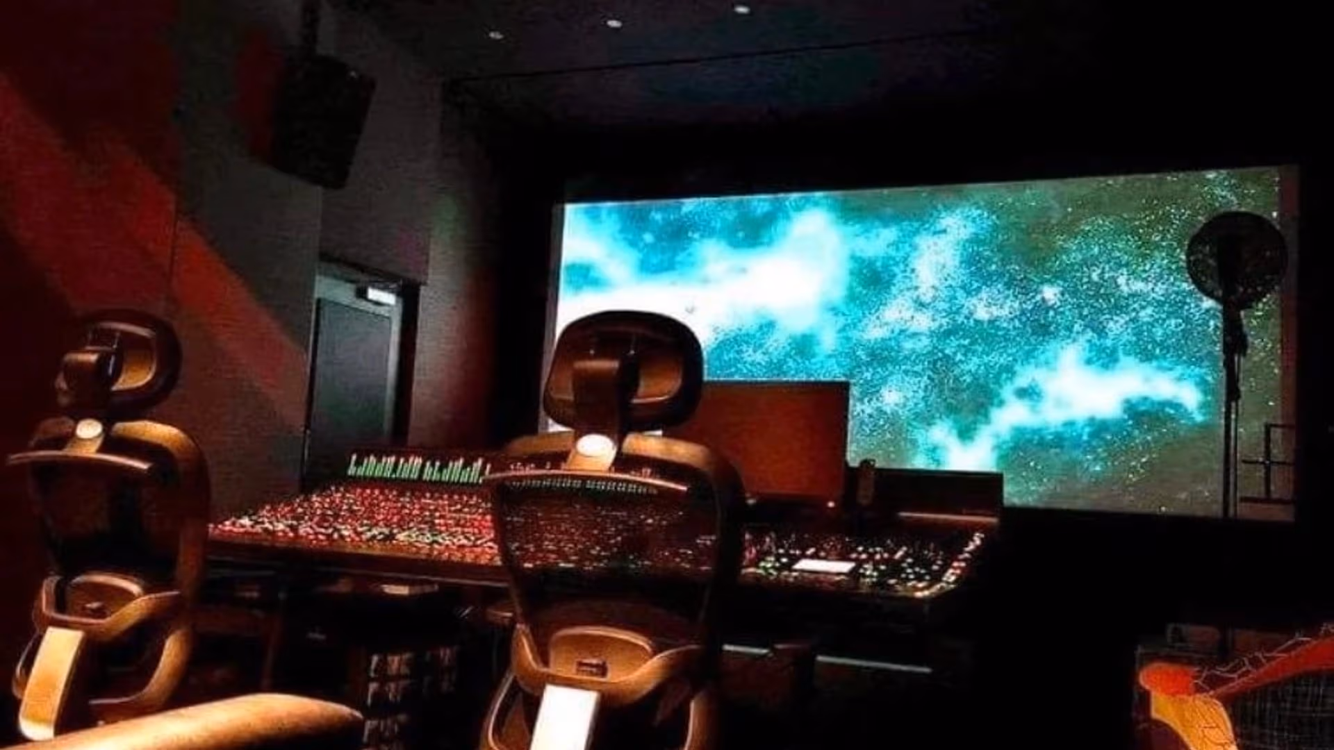 Dolby Atmos mix stage at Trisha Studios Mumbai