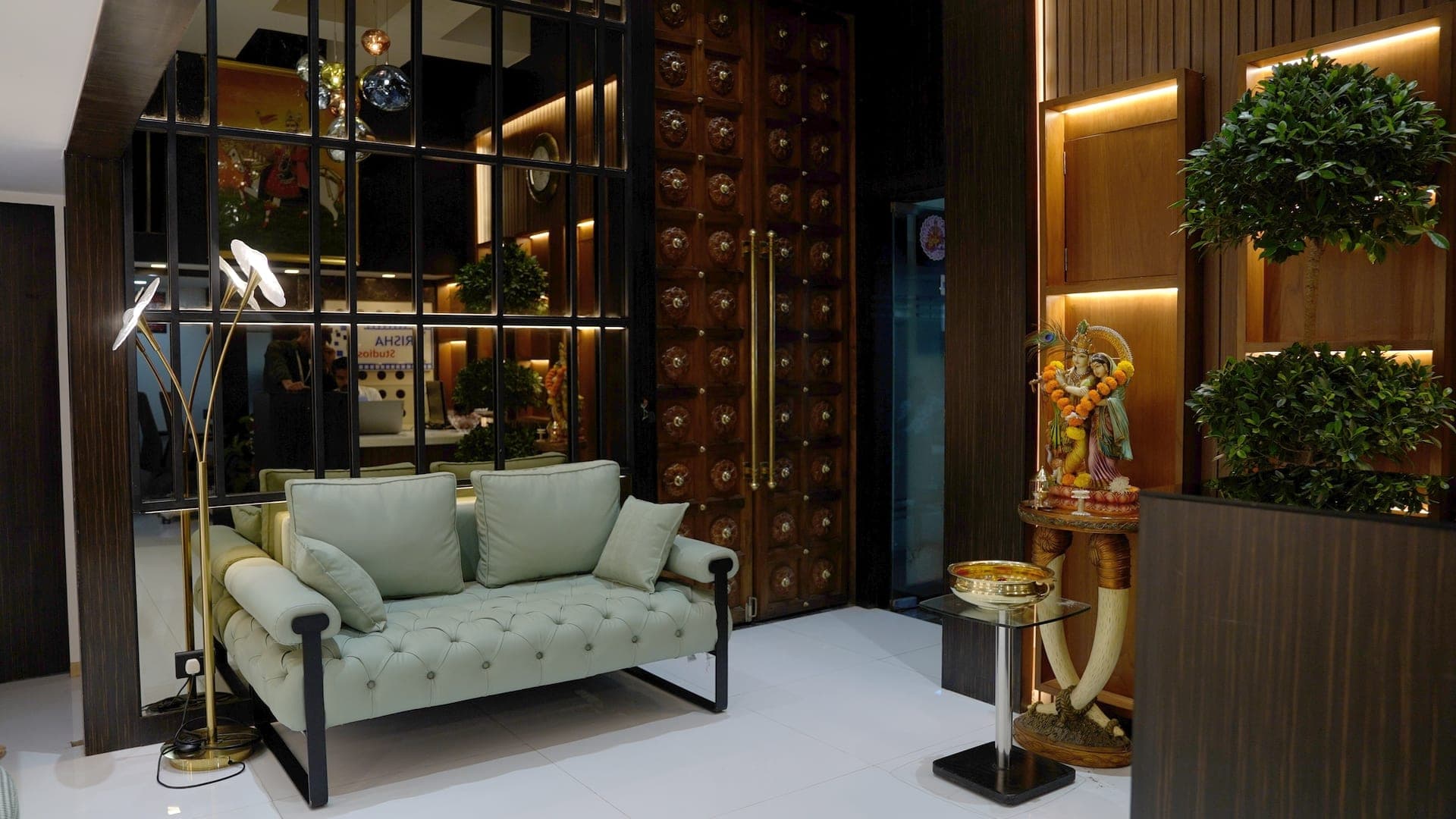 Client reception at Trisha Studios Mumbai