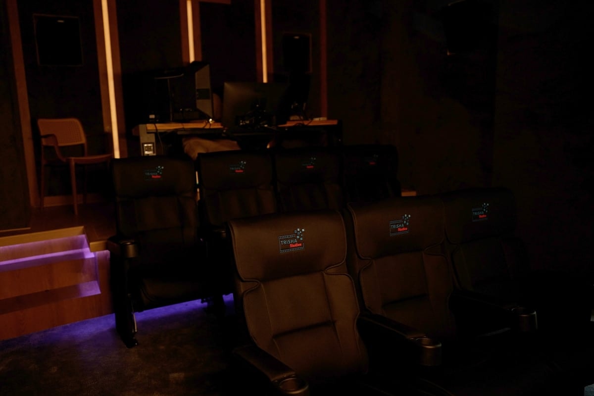 DCP mastering and delivery preparation at Trisha Studios — final mile quality control